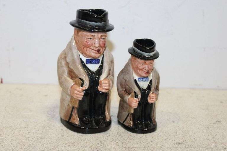 Royal Doulton Churchill Toby Jugs