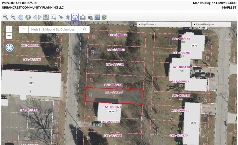 0 Maple Street LOT 1, Urbancrest, Ohio 43123