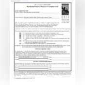Thumbnail image of Residential Property Disclosure Exemption Form