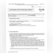 Thumbnail image of Auction Ohio RE Purchase Contract EXAMPLE