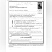 Thumbnail image of Residential Property Disclosure Exemption Form