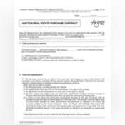 Thumbnail image of Auction Ohio RE Purchase Contract EXAMPLE