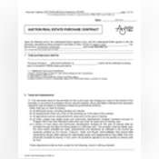 Thumbnail image of Auction Ohio Purchase Contract EXAMPLE