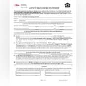 Thumbnail image of Agency Disclosure Statement