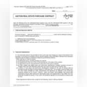 Thumbnail image of Auction Ohio RE Purchase Contract EXAMPLE