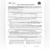 Thumbnail image of Agency Disclosure Statement