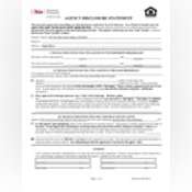 Thumbnail image of Agency Disclosure Statement