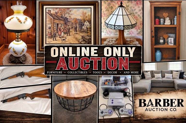 Household Downsizing Sale Guns, Furniture, and More