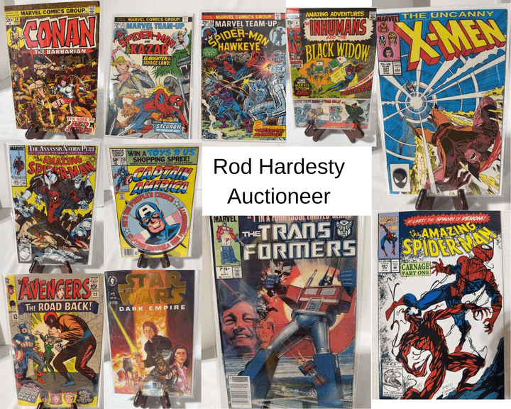 Comic Collector's Auction. Great Comics in gradable condition!!