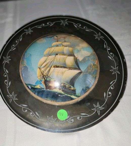 Flu Cover -Picture of Sailing Ship