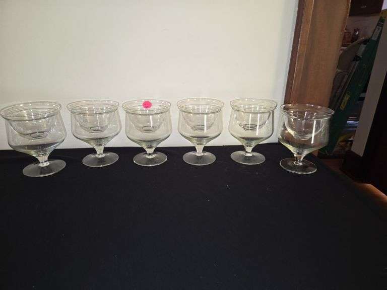 6 cocktail icers with liners