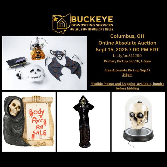 Halloween Animatronics, Masks & Vintage Decor