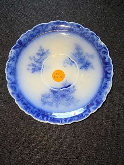 Flo Blue "Touraine" Saucer England