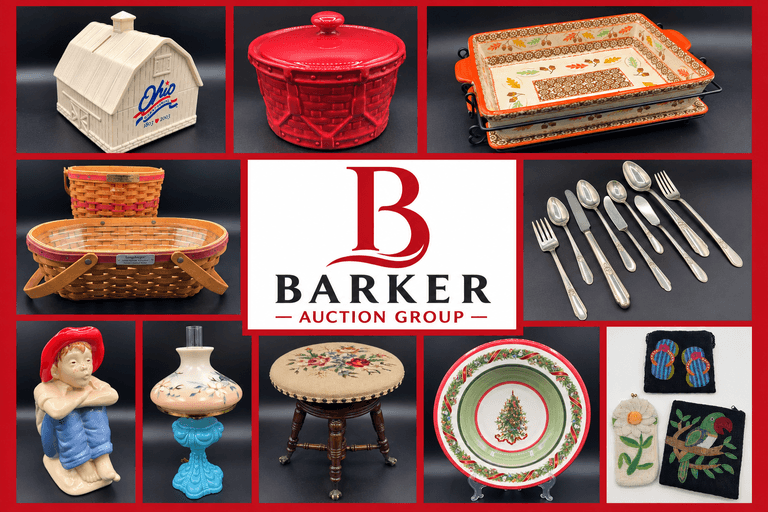 Collector Downsizing Part II | Vintage Charm: Beaded Handbags, Ohio Pottery, Longaberger & Holiday Collectibles