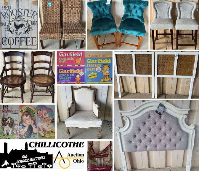 CHILLICOTHE: New Furniture, Jim Davis Comics, Coach, Wall Decor, & More