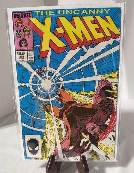 The Uncanny X-Men #221, Features the first appearance of Mr. Sinister