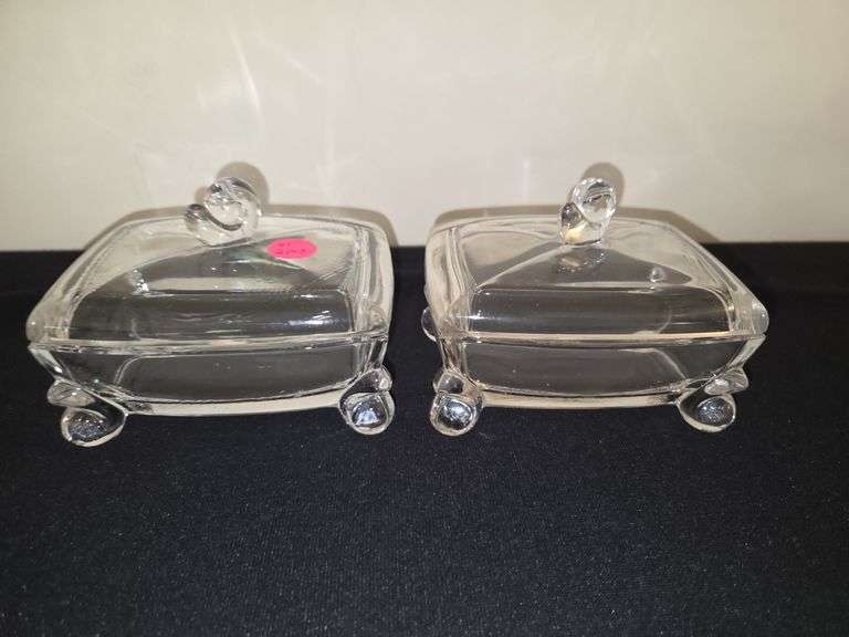 Heisey Lariat Cigarette boxes - 2 pcs