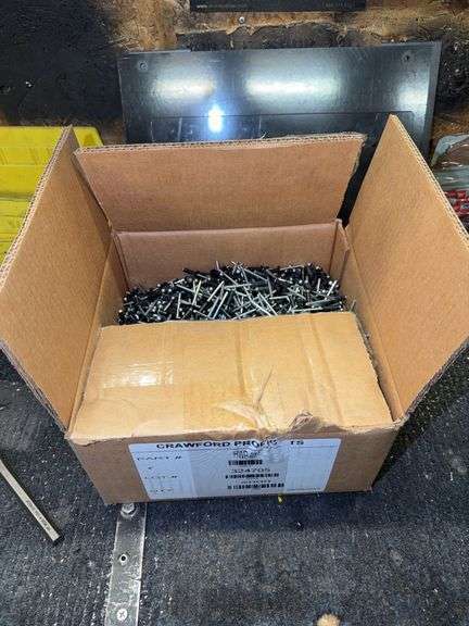 Designated Box Allmost full box of Pop Rivets - Auction Ohio