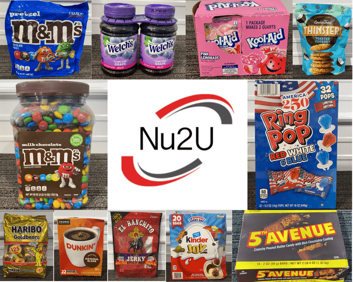 *NEW* Assorted Food - Ring Pops, Protein Drinks, Coffee, Cookies, M&M's, Fruit Snacks, Spices, Gumballs, & MUCH MORE!
