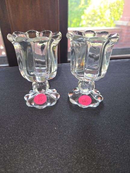 HEISEY (2) CRYSTOLiTE CIGARETTE HOLDERS