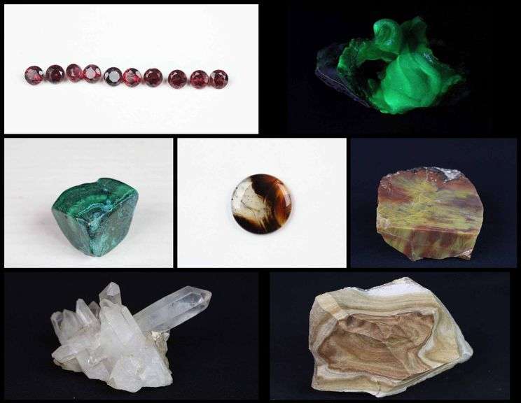 Rock, Minerals, Gemstones and Cabochons (Shipping Available)