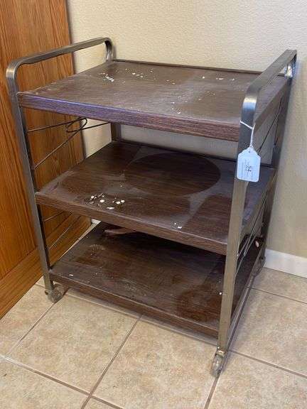 Three-Shelf Utility Cart