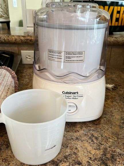 Cuisinart Frozen Yogurt-IceCream & Sorbet Maker