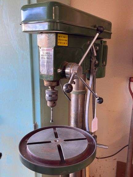Central Machinery 16-Speed Heavy Duty Drill Press