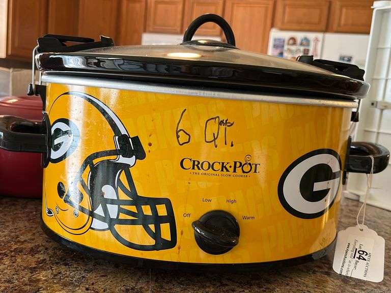 Crock Pot Green Bay packer Logo