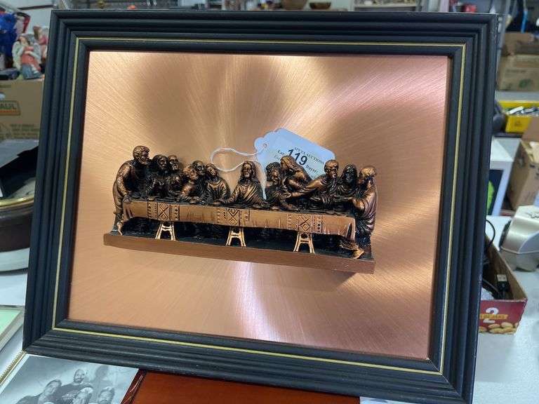 Copper Last Supper Wall Hanging