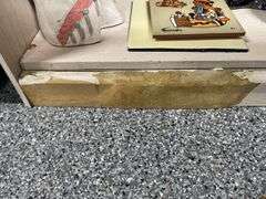 Four Shelf Library Unit - Damage to Bottom Portion