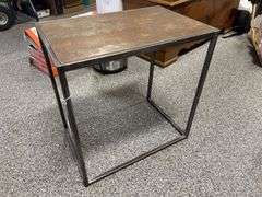Industrial Style Side Table