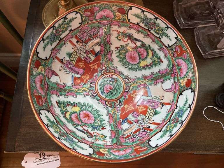 Oriental Serving Bowl