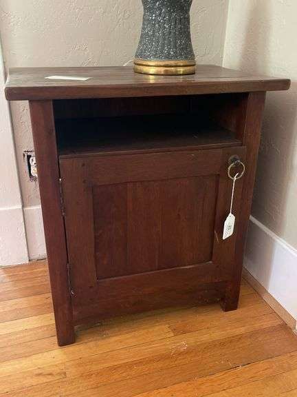 Buus Dark Finish Side Table