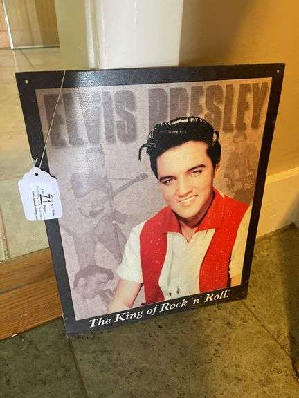 Elvis Presley Decorative Sign
