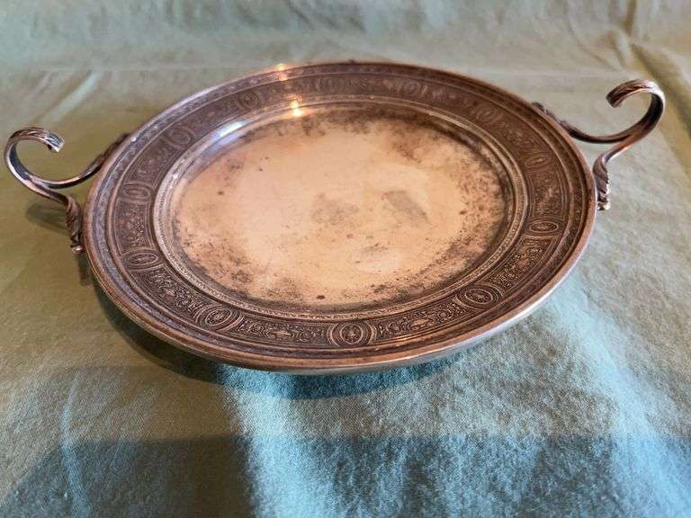 Wedgwood Sterling Plate Approximately 4.5 oz