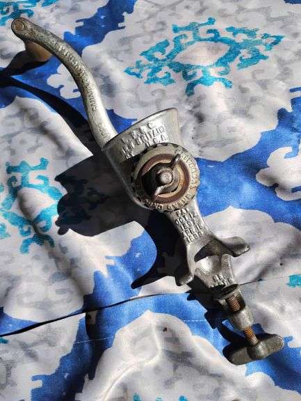 Antique Universal No. 1 meat grinder