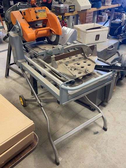 Chicago Electric 10” Tile Saw with Wayer Base and Stand