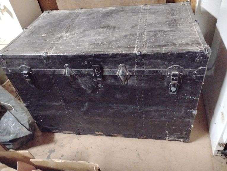 Antique Italian Steamer Trunk