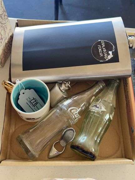Giant Flask, Coffee Mug, Coke Bottles,etc. - Apexx Auctions