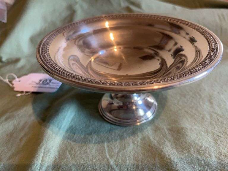 Sterling Candy Dish. Approximately 5.5 oz