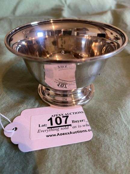 Sterling Bowl. Approximately 2.6 oz