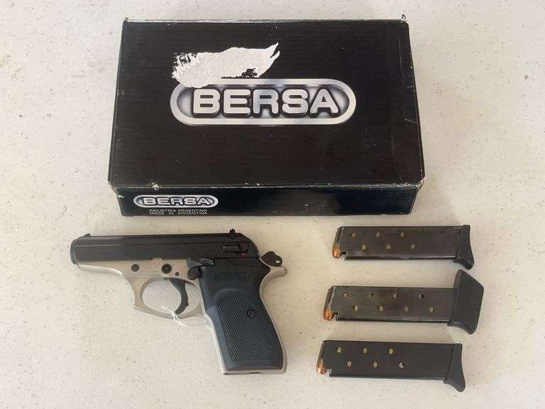 Bersa Thunder 380 with Three Mags