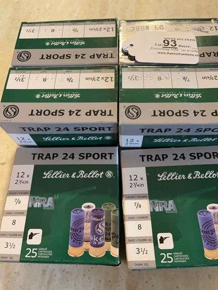 12 Gauge Lellier and Bellot Trap 24 Sport