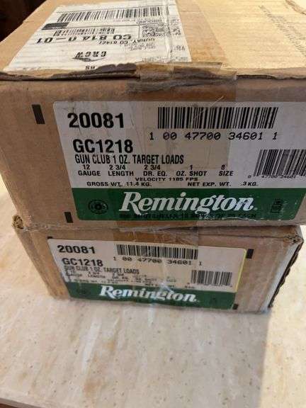 12 Gauge Remington One Ounce Target Loads Loads two Cases