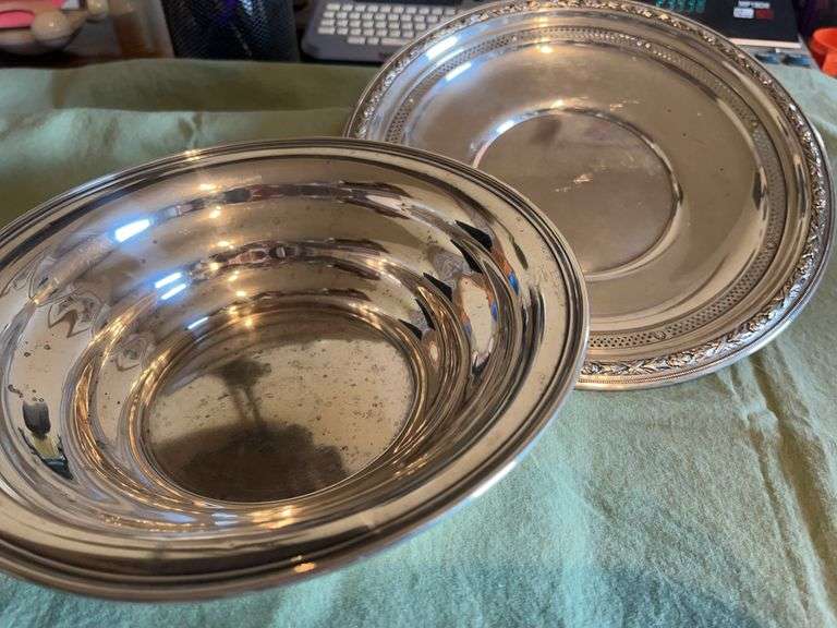 Sterling Pieces. One Wallace. Approximately 14 oz