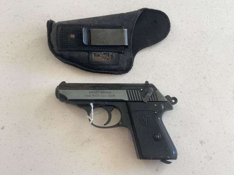 Erma/Excam RX22 .22 with Uncle Mike’s Sidekick
