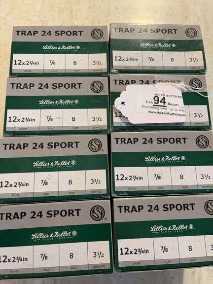 12 Gauge Lellier and Bellot Trap 24 Sport