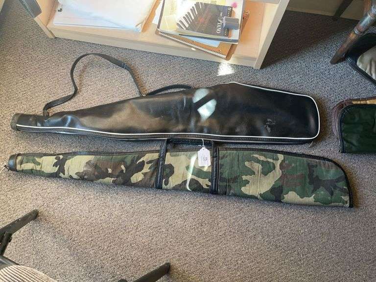 Leather and Camo Scabbards