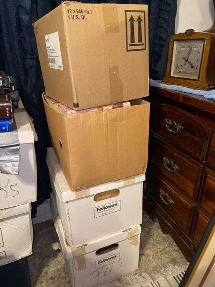 Four Boxes of Books